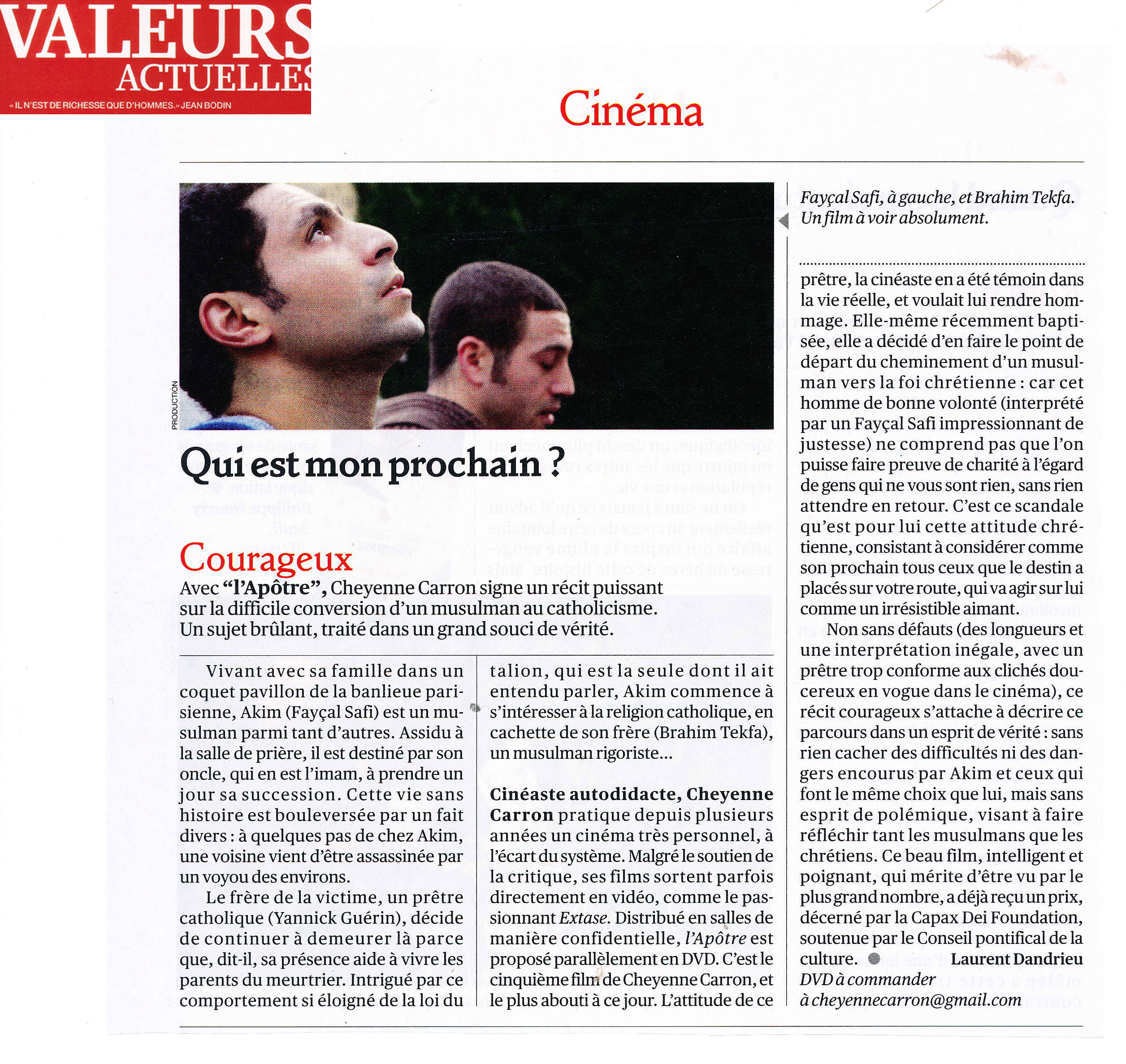 Valeurs Actuelles