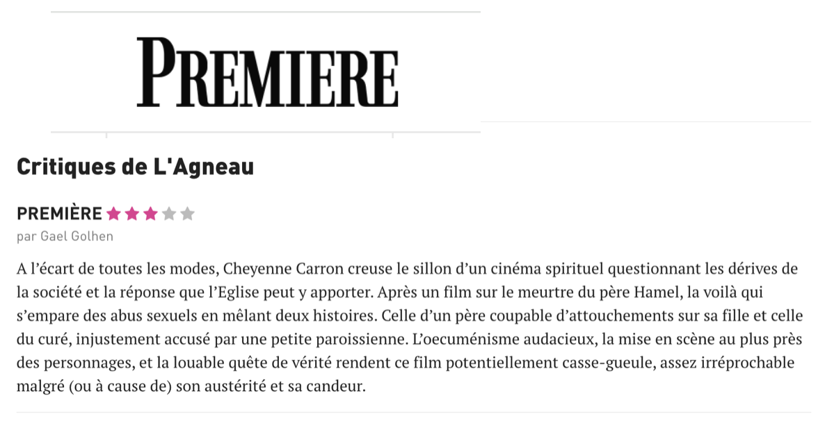 PREMIERE